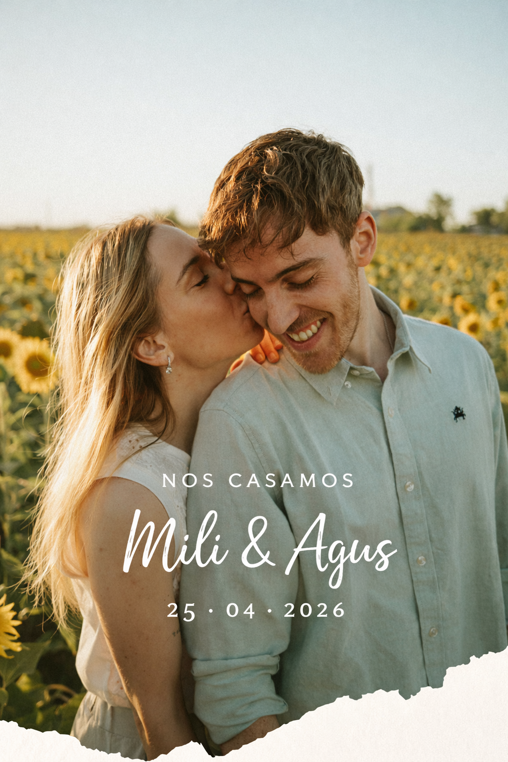 Nos casamos · Mili y Agus · 25 de abril de 2026